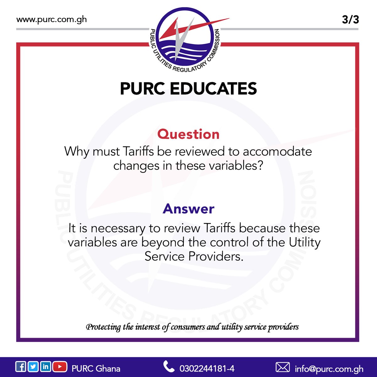 PURC_Ghana tweet picture