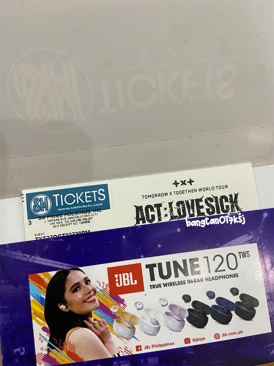 bangtanOT7ksj's tweet photo. got our txt concert tickets from @jengsbasket! thanks for the smooth transaction π #jeng_feedbacks https://t.co/QwOJ6CXI7x