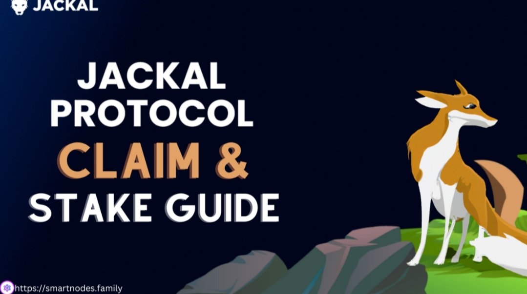 nodes_smart's tweet image. &quot;How to Claim &amp;amp; Stake Jackal Protocol Airdrop Tokens $JKL&quot; 

🔗👇 link.medium.com/41HqqBuluub 

This is brief guide on how you can claim the #JackalProtocol #airdrop &amp;amp; #stake those tokens for the juicy APR. 🙌

 #decentralized #Jackal #blockchain #DataStorage #Medium #ProofOfStake