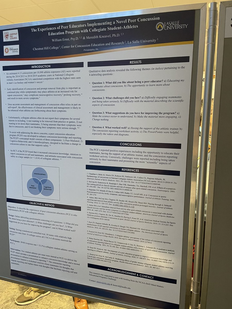 Dr. Meredith Kneavel Boyd (@ymkneavel) on Twitter photo Just some of our research we are presenting in Amsterdam #concussion <a href="/LaSalleUniv/">La Salle University</a> <a href="/bluemadden111/">Meredith Madden</a> <a href="/trish_kelshaw/">Dr. Trish Kelshaw, PhD, ATC</a> Just some of our research we are presenting in Amsterdam #concussion <a href="/LaSalleUniv/">La Salle University</a> <a href="/bluemadden111/">Meredith Madden</a> <a href="/trish_kelshaw/">Dr. Trish Kelshaw, PhD, ATC</a>