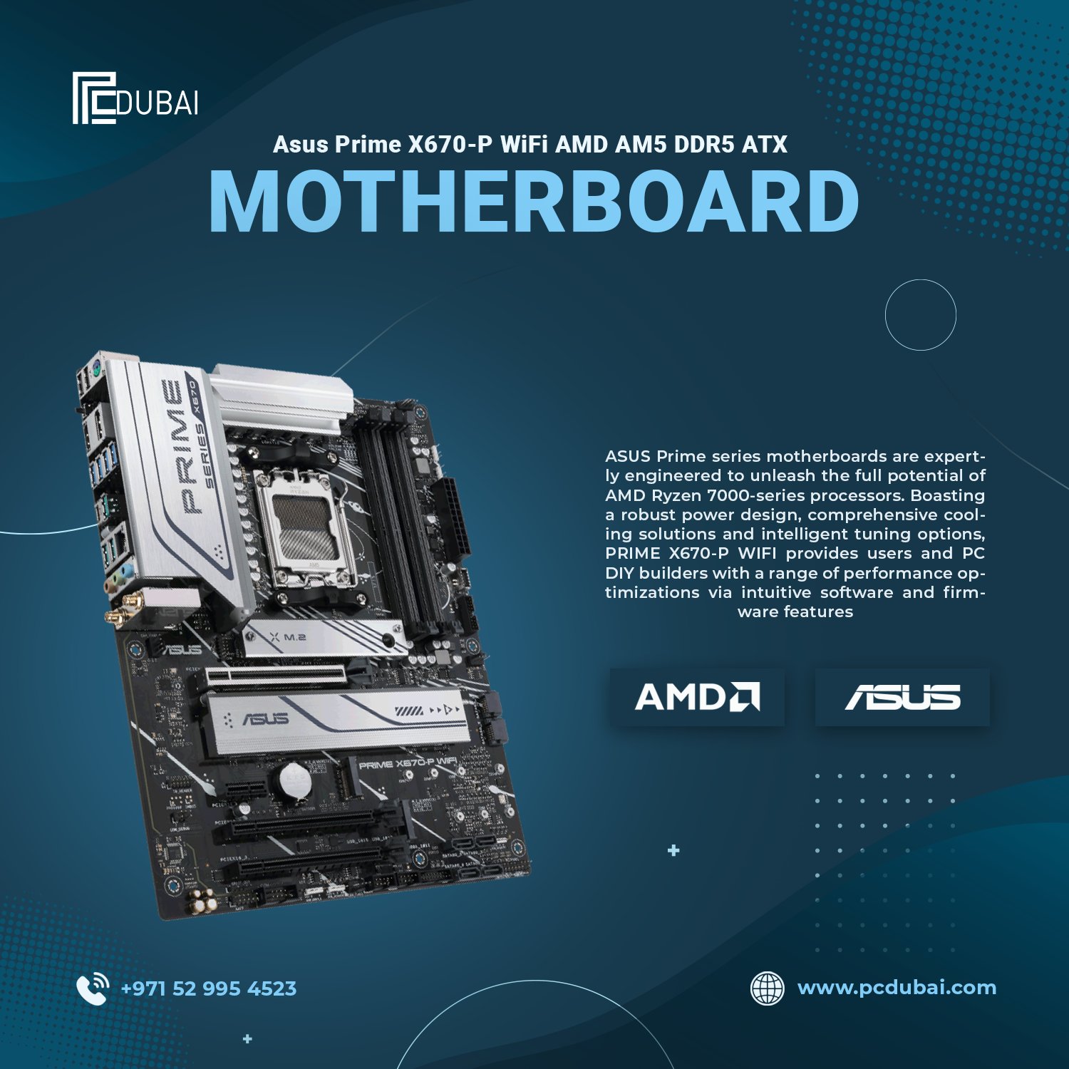 Asus Prime X670-P - Placa Base AMD Ryzen AM5