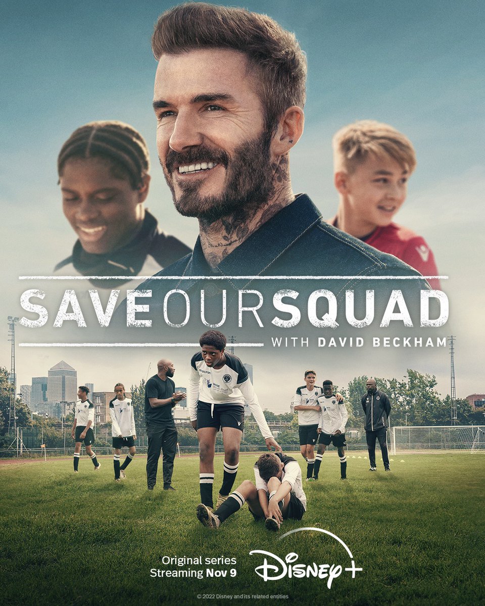 A team at rock bottom. A champion comes home. #SaveOurSquad with David Beckham, a new original series, streaming 9 Nov only on Disney+.