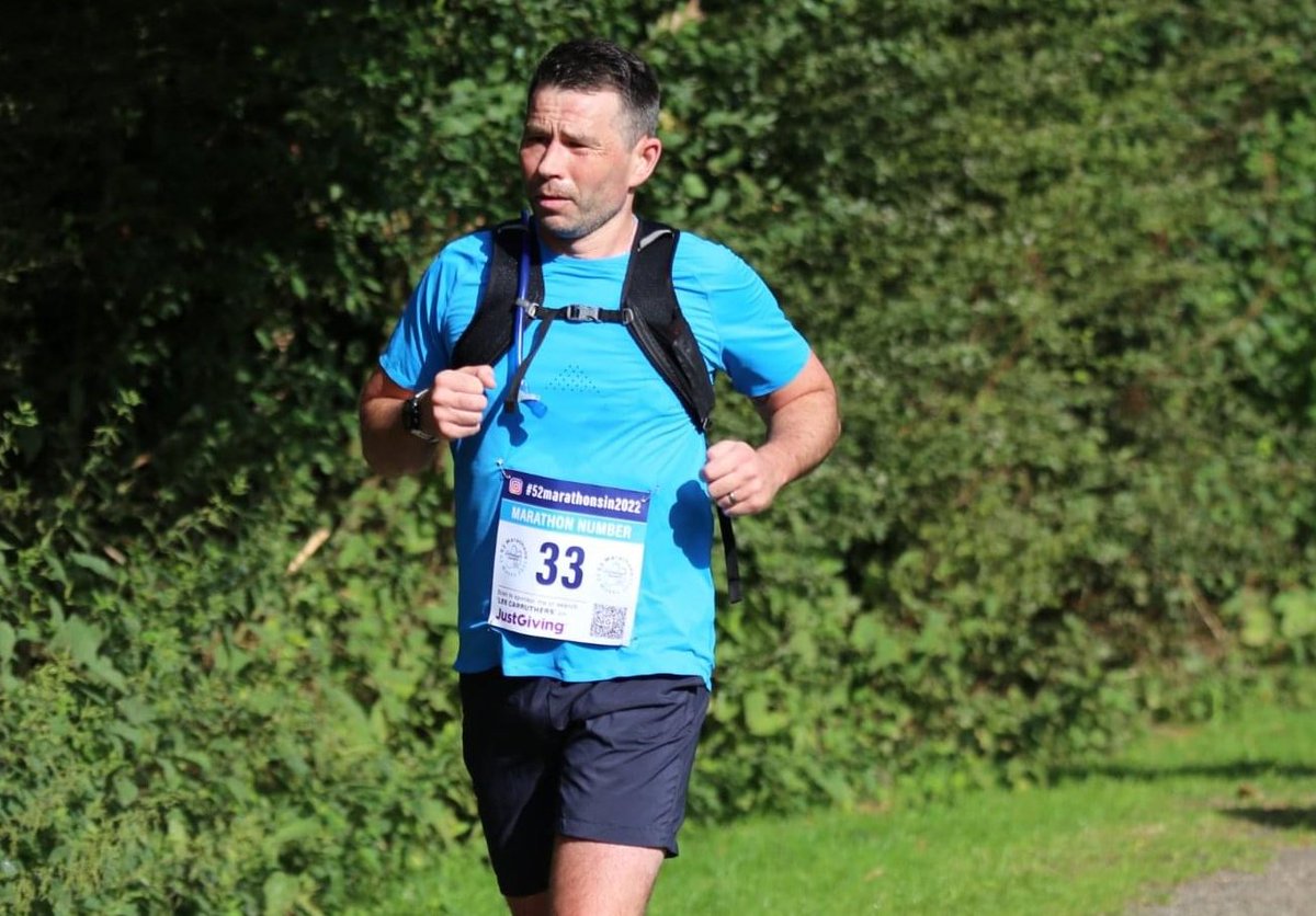 52 marathons in one year. This is the challenge Lee Carruthers has pledged to complete in memory of his Grandma. He has already completed 44 marathons this year, with more in the coming weeks. Huge thank you to this week’s #FridayFundraiser!