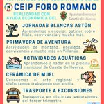 Photo by CEIP Foro Romano (@CEIPForoRomano)