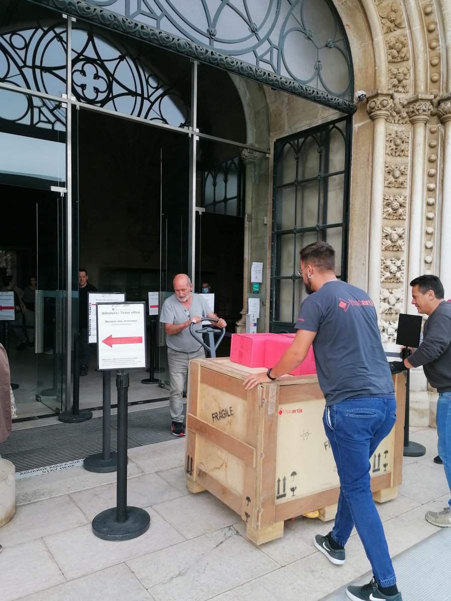 marqalicante's tweet photo. “El Guerrero Atlántico. ¿Símbolos de poder? ya está en casa #Lisboa, descansando de estos 5 meses intensos en el #MARQ https://t.co/bTMieMu1Ys