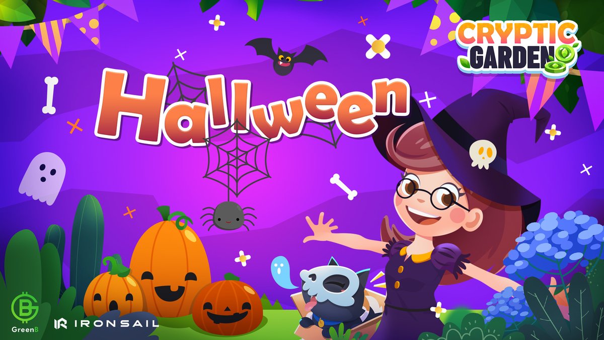 CrypticGarden_'s tweet photo. "🎃 ARE YOU READY FOR HALLOWEEN? 🎃

The spooky night is approaching! We wish you an all treats, no trick Halloween this year 🍬

Don't forget this legendary Halloween anthem while you're outside dressing up and spooking people 👻"
#CrypticGarden #Farmgames #CYGA #GameFi https://t.co/ViE2MEa57Z