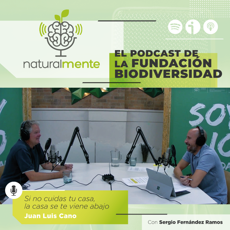 FBiodiversidad's tweet photo. 📢 Ya puedes escuchar el 2º episodio del #Podcast Naturalmente "Si no cuidas tu casa, la casa se te viene abajo"

Hablamos con @juanluiscano de sus inquietudes medioambientales, de su pasión por el submarinismo, del papel de los medios de comunicación, las empresas y la política.