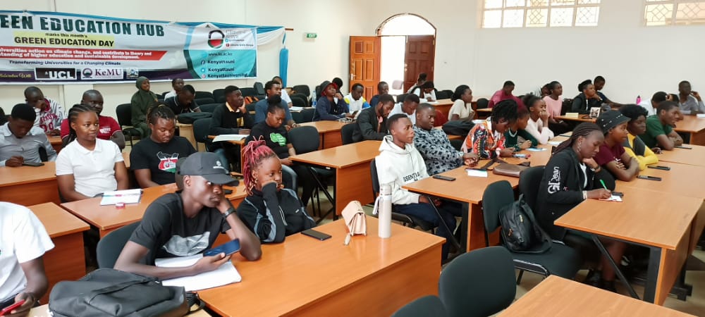 Youth can be the hummingbirds by advocating and implementing #Sustainabledevelopment initiatives to address #climatechange- @peter_kamau001 program manager @WedonthavetimKE. #climateuni #GreenEducationDay #ClimateAction