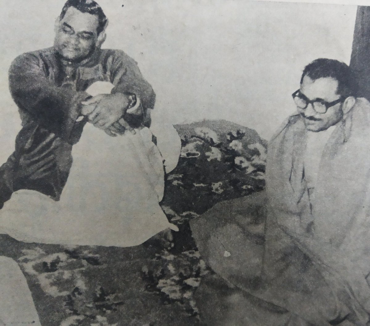 1960s :: Atal Bihari Vajpayee With Pandit Deendayal Upadhyaya