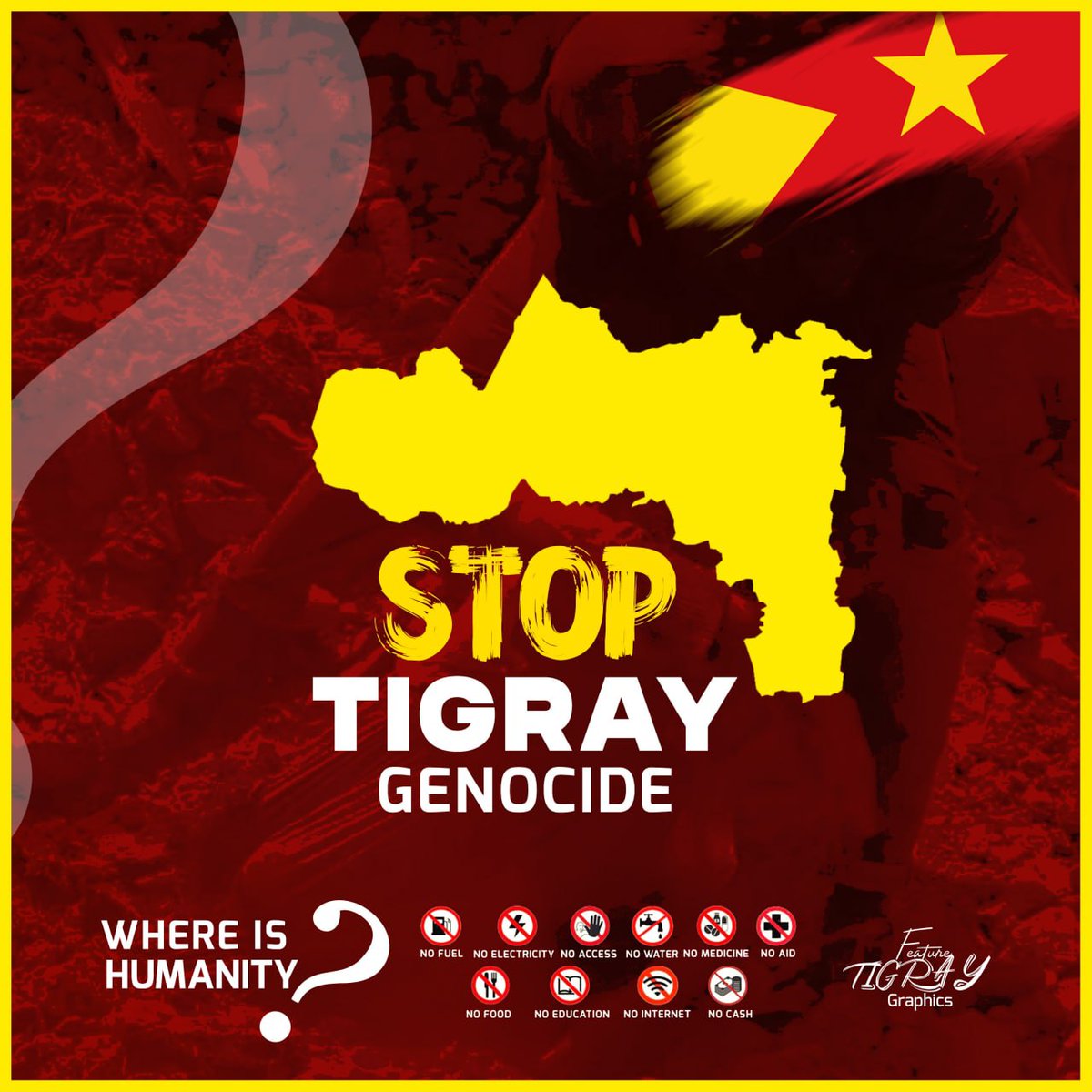 feature_tigray's tweet photo. where is humanity?
#StopWarOnTigray. 
#TigrayUnderAttack
https://t.co/395l1IzBIN…
@WhiteHouse @UN_HRC #TigrayGenocide
@JoeBiden  #NoFlyZoneInTigray
@HouseDemocrats
https://t.co/395l1IzBIN… @feature_tigray https://t.co/pygTBMAYGT