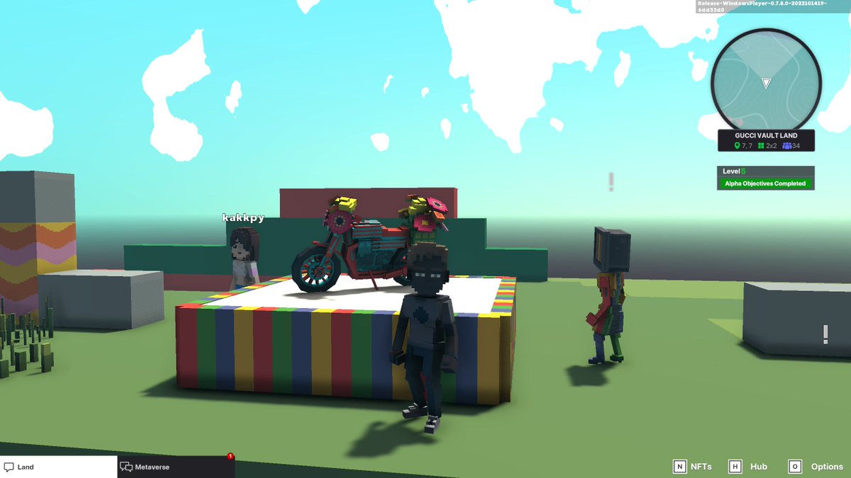 serenstial's tweet photo. @TheSandboxGame 🍓 #GucciVault in  #TheSandbox https://t.co/toJm2mZrwI