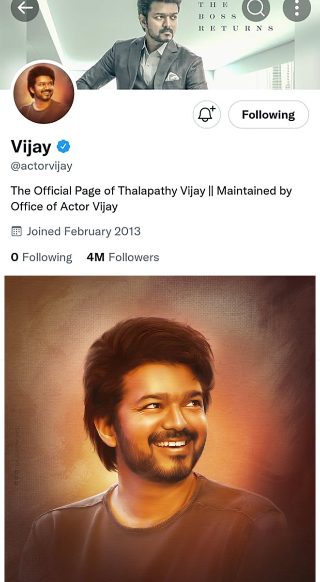This Day i can't forget in my life !  😭😭❤❤❤
anna setted my Art as DP  <a href="/actorvijay/">Vijay</a>  🥺❤
.
#ThalapathyVijay𓃵