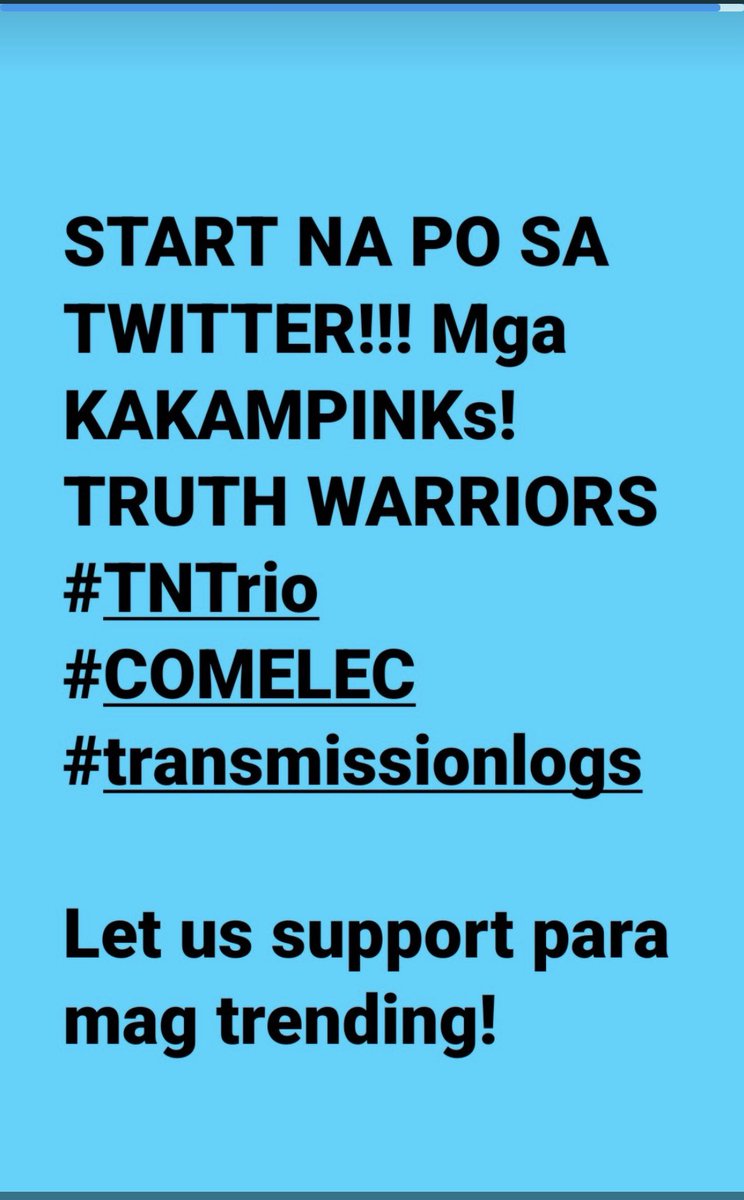 #TNTtrio #comelec #comelecexplain                            #transmissionlogs