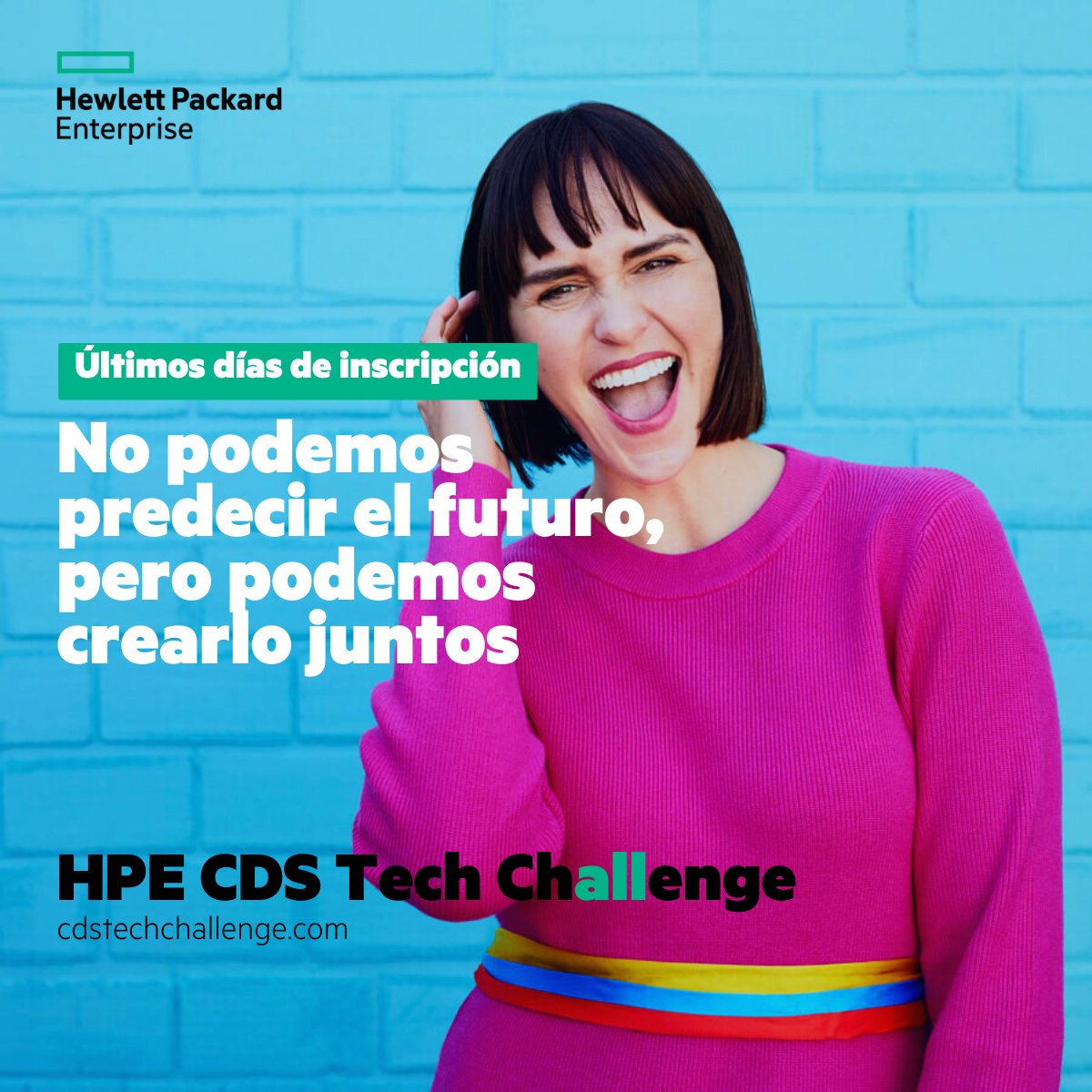 HPECDS_ES's tweet photo. ¡ÚLTIMOS DIAS PARA INSCRIBIRSE EN #HPECDSTechChallenge! ⚡
💻 3 fases, 5 meses.
🏢 Hackathon de 24 horas en las oficinas del grupo #HPE de Las Rozas de #Madrid.
🏆 Increíbles premios.
🔝 Opción de formar parte del grupo #HPE.
Inscríbete en https://t.co/XYe7AuMi9C.😎 https://t.co/ARJrN0eqOp