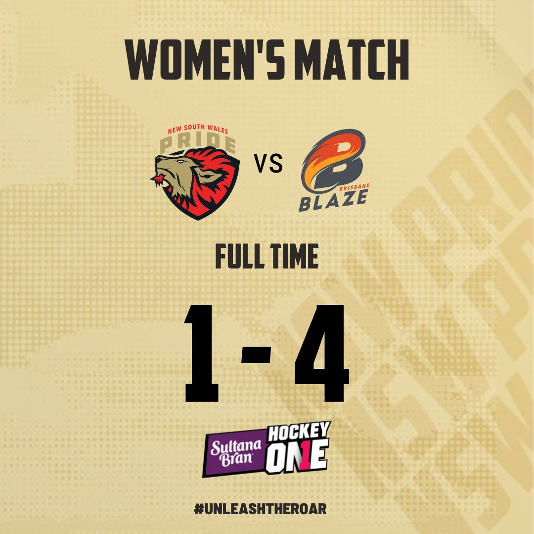 A very close match and a gutsy performance by both teams resulted in a scoreless second half with <a href="/BrisbaneBlazeH1/">Brisbane Blaze</a> managing to maintain their lead and taking the point in this round 5 Women's Match at Sydney Olympic Park Hockey Centre! #NSWvBBZ #hockeyone #unleashtheroar