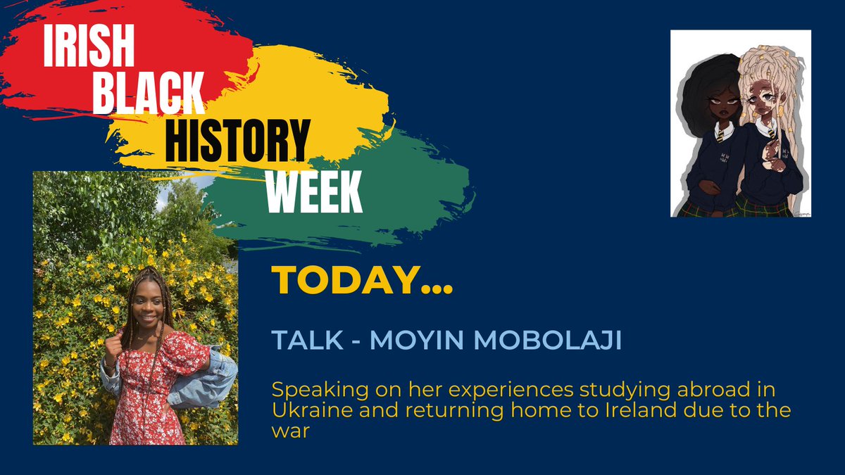 Kings_Hospital's tweet photo. 📣We are so happy to warmly welcome back to KH, past pupil Moyin Mobolaji. 💙🌟Moyin is currently studying Medicine between her university in Ukraine &amp; Trinity College Dublin 🌟Today she will be speaking about her experiences studying abroad.
#KHCommunity
#KHPPU
#BlackHistoryWeek https://t.co/znrNghxVgA