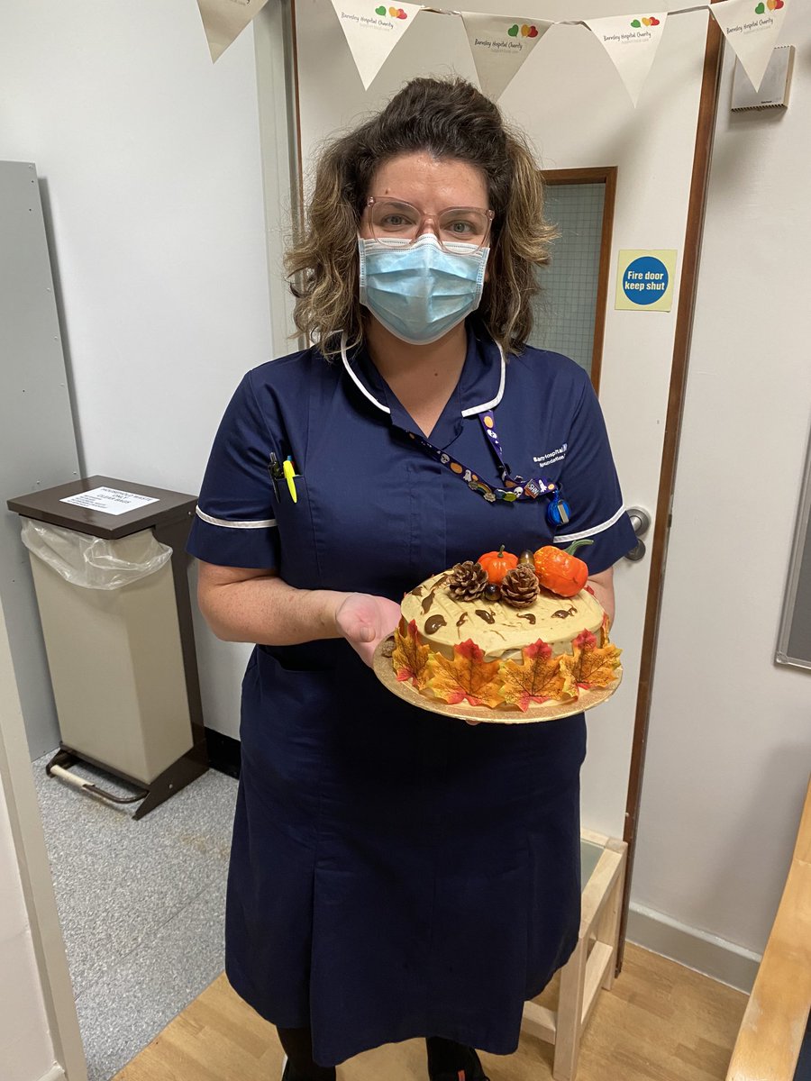 Bake Off - Barnsley Charity Event. Our very Talented Sister Helen Hadfield has made this amazing Hallowe’en cake 🧡🧡🧡