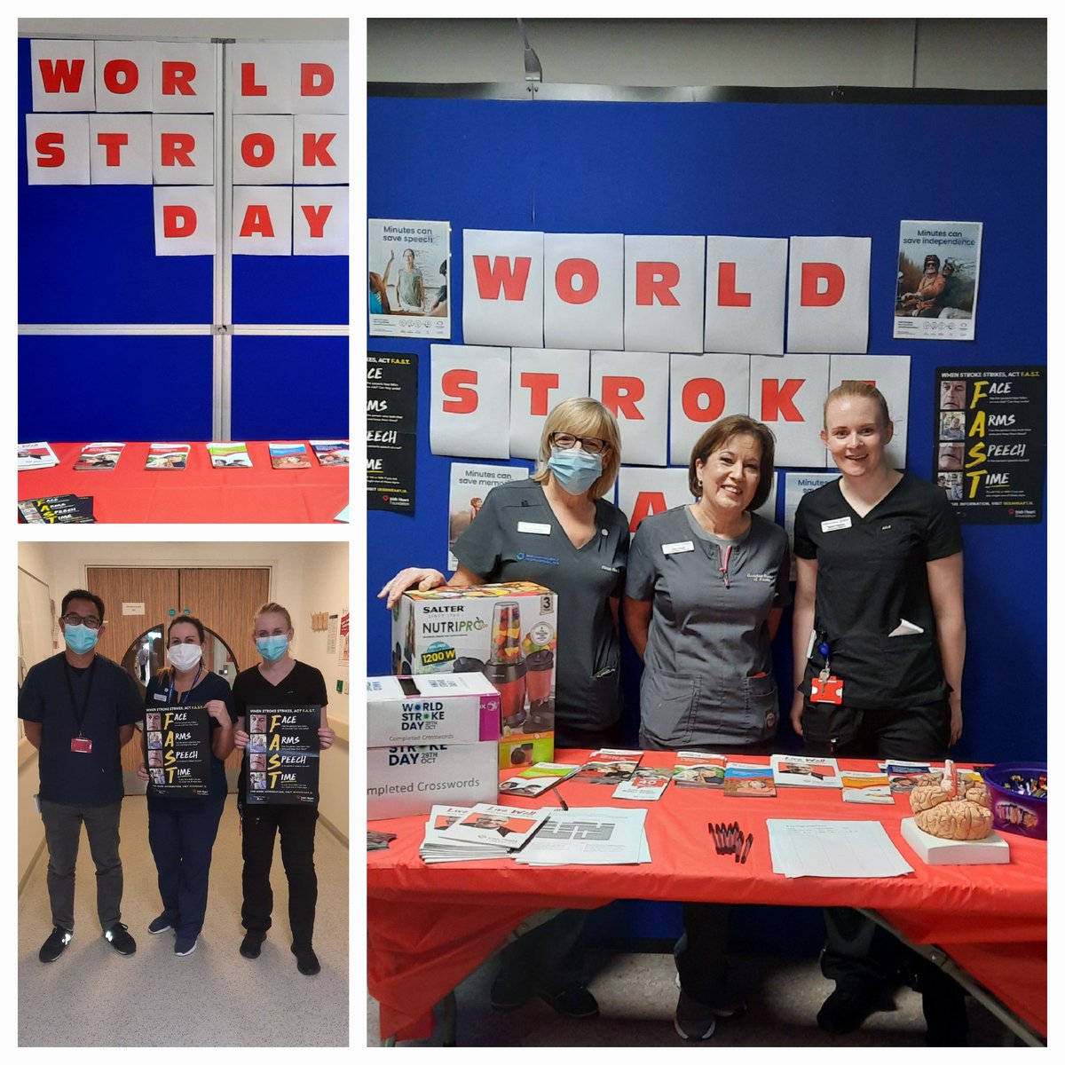 Happy World Stroke Day from Drogheda where a day of education and fun is underway #worldstokecampagim @NursingOlol @PTOLOLH @OTLouthHosps @OlolRadiology