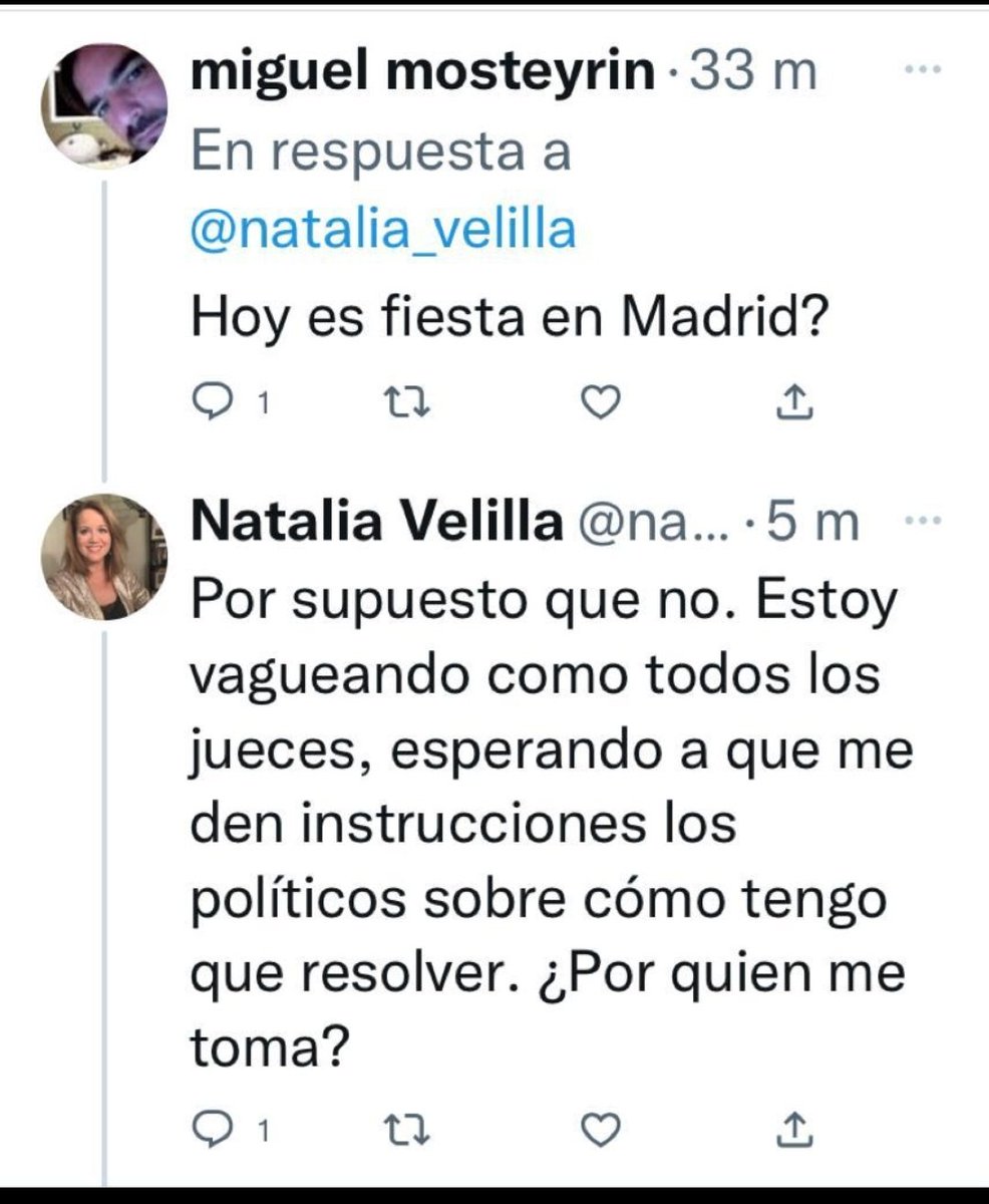 No hija, la mayoría de tus compañeros trabajamos.