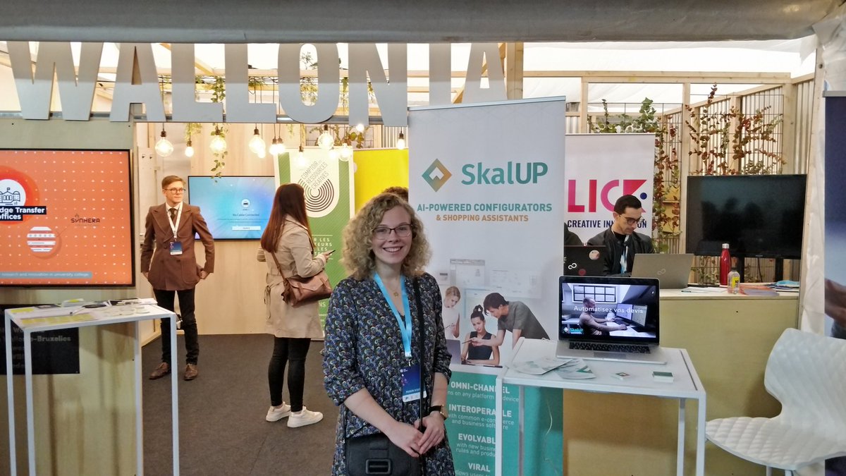 skalup_com's tweet photo. En direct du @Kikk_Festival pour vous accueillir 🤗

#innovation #togetherness #ia #configurateurs #VR https://t.co/bZCE3ouEyx