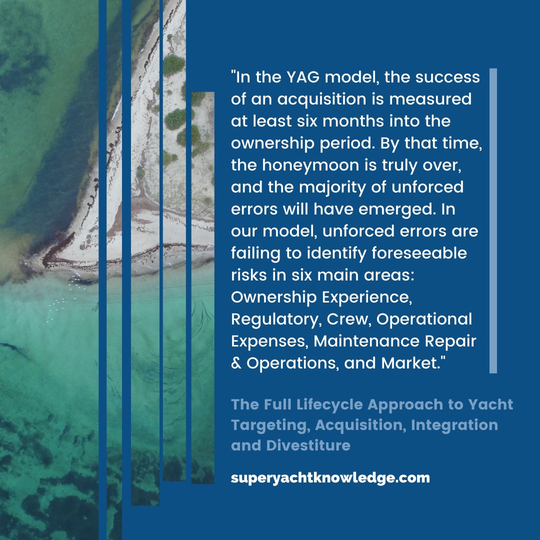 In our recent article in Superyacht Knowledge magazine, we discuss how we measure acquisition success six months into the ownership period.

#yachtalpha #doingthework #makingsense #yachting #liquiditymatters #alpha #ownershiplifecycle #ownershipexperience #superyachtknowledge