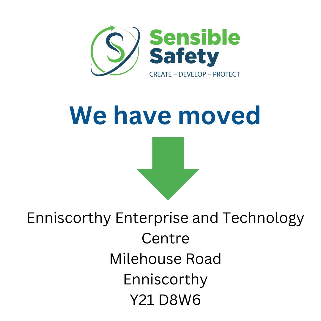 SafetySensible's tweet image. We have #moved, still in #Enniscorthy. Come and say "Hi" if you are nearby. #HappyFriday