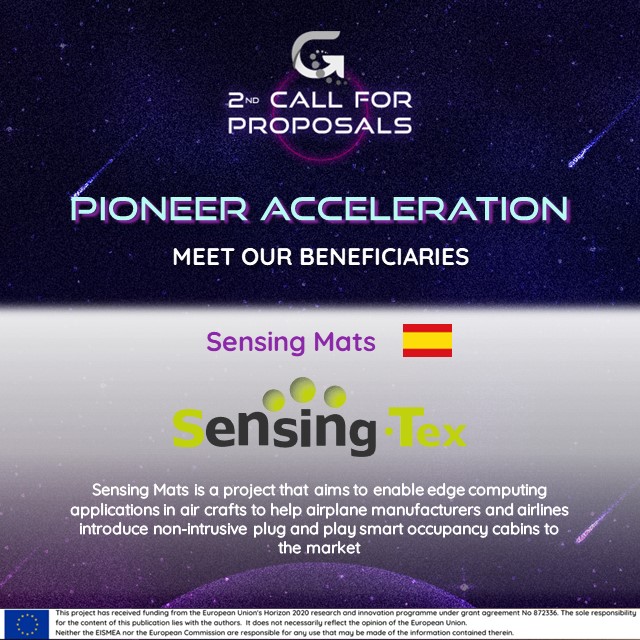GALACTICA_EU's tweet photo. ✨Meet Sensing Mats, #PioneerProject: 

On this project, @SENSINGTEX  enable edge computing applications in air crafts to help airplane manufacturers and airlines introduce non-intrusive plug. 

#textile #aerospace #advancedmanufacturing #Innovation #innosup @EU_EISMEA @EU_Growth https://t.co/zvZB7St2Hk