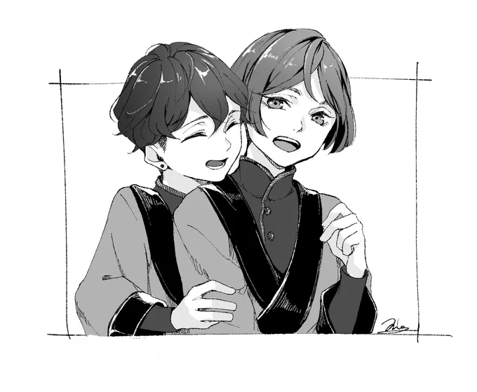 FANBOXに上げてた小さい頃の李家兄弟カット
※非公式FA 