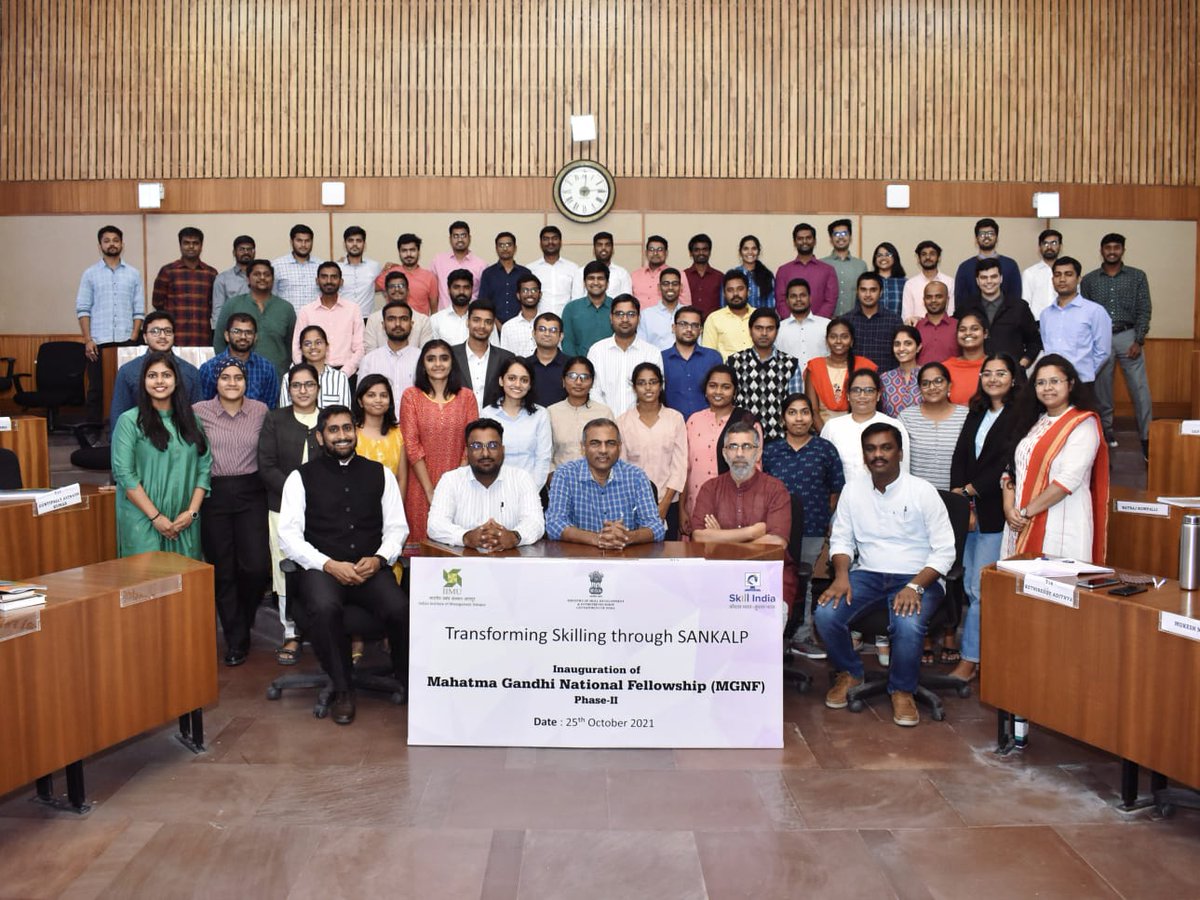 mgnf_telangana's tweet photo. As we celebrate our one year anniversary, MGNF - Telangana Cohort thanks the PMU-IIMU, MSDE, DET- Telangana and all the distinguished organisations and individuals for their encouragement, support and guidance.
#mgnf #telangana #1year #anniversary #iimu #msde #skilling #training https://t.co/iamipvyu6e