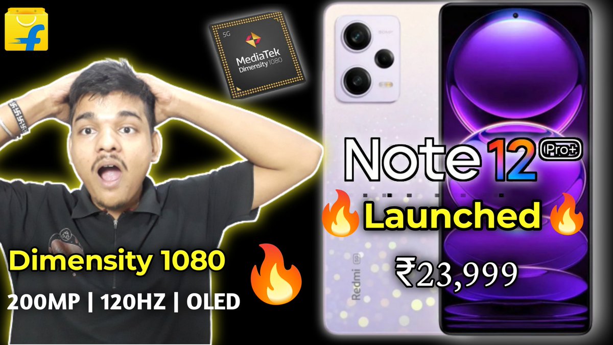 geeksachinyt's tweet photo. https://t.co/Abkj7BgEmY
Redmi Note 12 Pro Plus 5g - Officially Launched | Redmi Not 12 Pro Plus Price & Full Specification 🔥
#RedmiNote12
#redminote11proplus5g
#RedmiNote12series
#RedmiNote12ProPlus
#RedmiNote12Explorer https://t.co/CJH54ccWJP