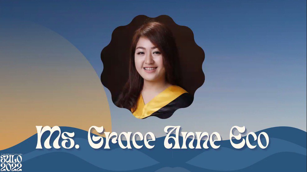 UST_ASC's tweet photo. Introducing our first speaker, Navigating Waves: Leadership on Both Online and Onsite Modes, Ms. Grace Ann Eco, officially sets the stage for finding your inner leadership skill.

#CapsizingCurrents
#Rediscover
#SULO2022
#Illumin18Paths https://t.co/2usCoqmJ4v