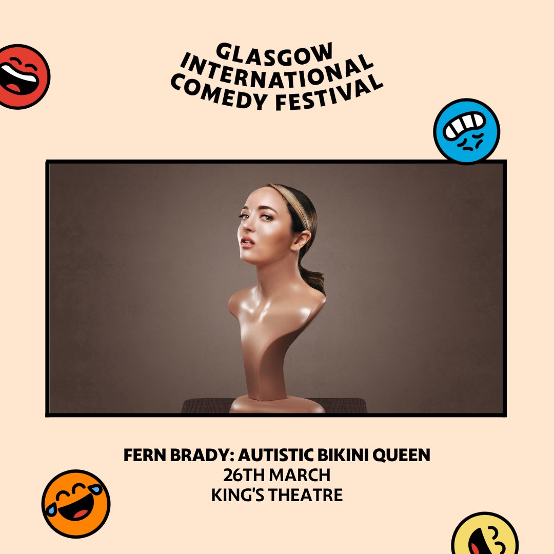 💥 ON SALE NOW 💥 Your task? Get tickets for the awesome @FernBrady on 26th March 2023 at @KingsandRoyal while you can! glasgowcomedyfestival.com/events/fern-br… 🎉🎉🎉 #TaskMaster #GICF23