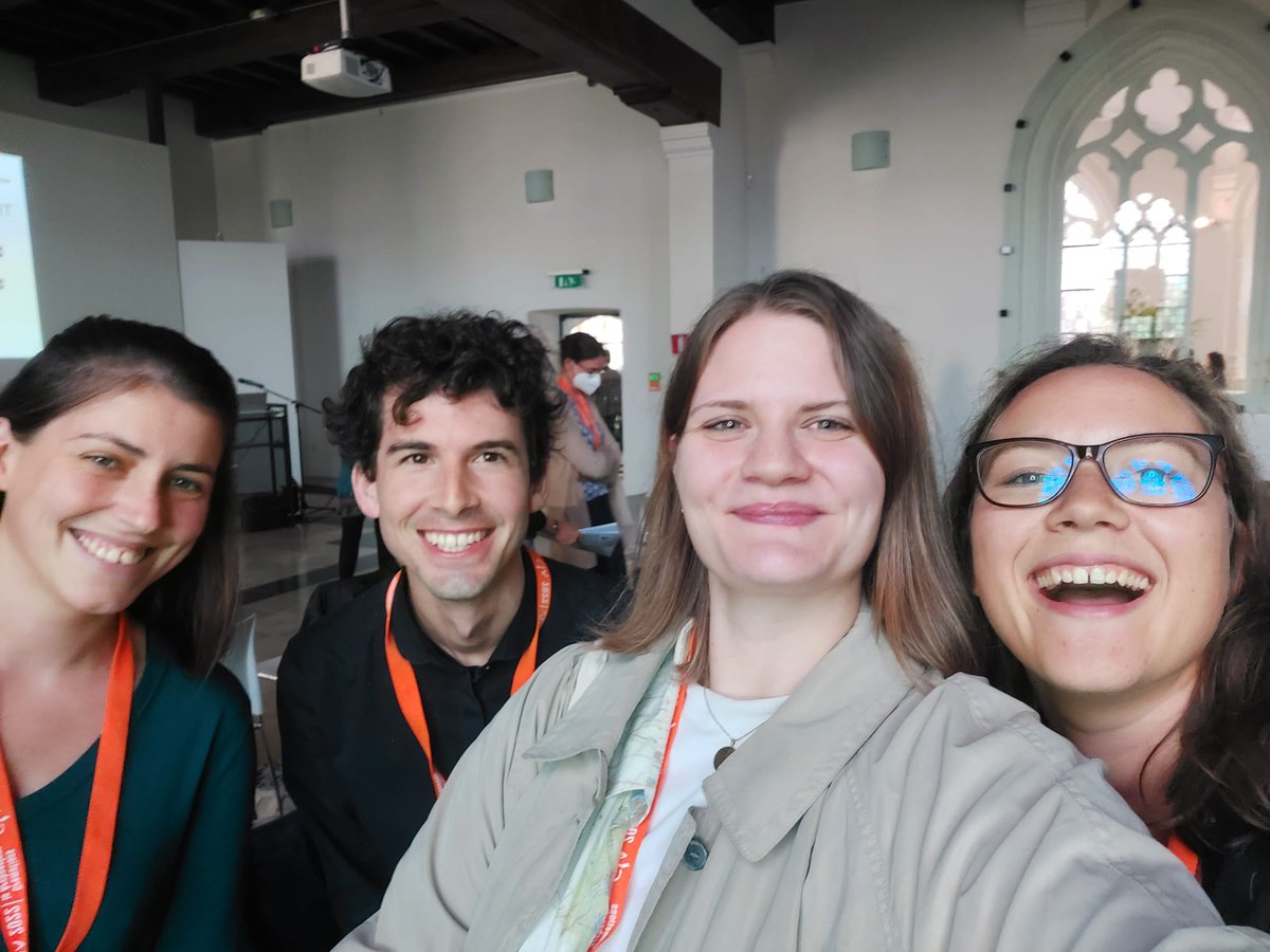 Best team ever representing #UnlockingSecrets at #CIA22! So sorry to have missed the conference due to tooth problems. Looking forward to @LukWaltenberger and @HannahSkerjanz and @DVerdianu telling me all the news!
