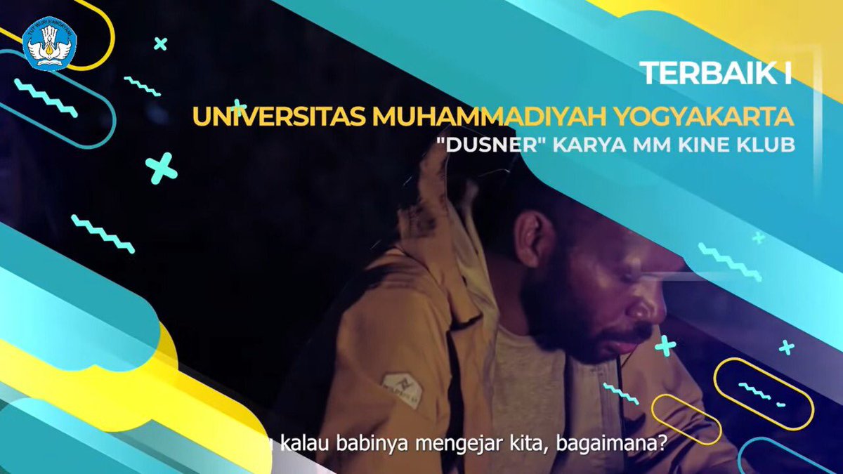 Selamat dan sukses kakak-kakak <a href="/MMKine/">MM Kine Klub UMY</a> <a href="/UMYogya/">UMY</a> juara 1 festival film pendek Kemendikbud 2022