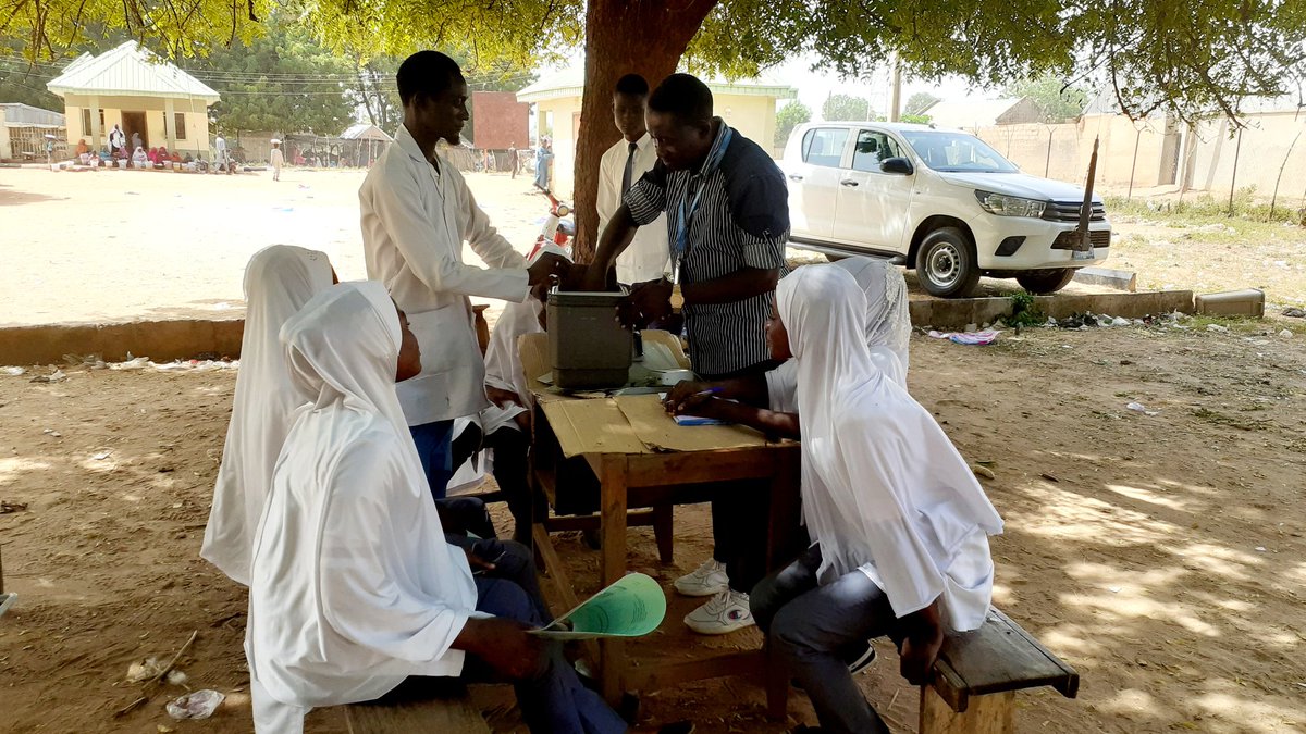 Today, leveraging on RISS outreach session <a href="/Strategic_BK/">Birnin Kebbi Field Office</a>, I felt so pleased to sensitized twenty two ANC mothers on AFP/IDSR &amp; the need for them to complete their Td vaccine doses. 
10 College of Health students on posting built capacity on RI delivierables
<a href="/WHONigeria/">WHO Nigeria</a>