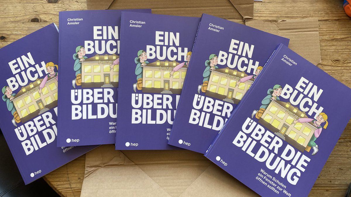 Christian Amsler (@christianamsler) on Twitter photo EIN BUCH ÜBER DIE BILDUNG – das neue Buch von Christian Amsler ist erschienen. Im Schulhaus ist das Klassenzimmer. Draussen ist die Welt. Unbedingt muss die Lehrperson ein Fenster öffnen zu dieser Welt. <a href="/hepverlag/">hep Verlag</a>
Link zur Vorschau hep Verlag hep-verlag.ch/ein-buch-ueber… EIN BUCH ÜBER DIE BILDUNG – das neue Buch von Christian Amsler ist erschienen. Im Schulhaus ist das Klassenzimmer. Draussen ist die Welt. Unbedingt muss die Lehrperson ein Fenster öffnen zu dieser Welt. <a href="/hepverlag/">hep Verlag</a>
Link zur Vorschau hep Verlag hep-verlag.ch/ein-buch-ueber…