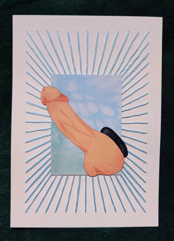 bearustration's tweet photo. Mix media dick illustration
#art #artwork #gay #gayart #gayillustration #gaypainting #gaydrawing #gayring #cockrings #mixmedia #illustration #paper #embroidery #pencils #colorpencils #drawing #dick #penis https://t.co/IRZTsI1j45