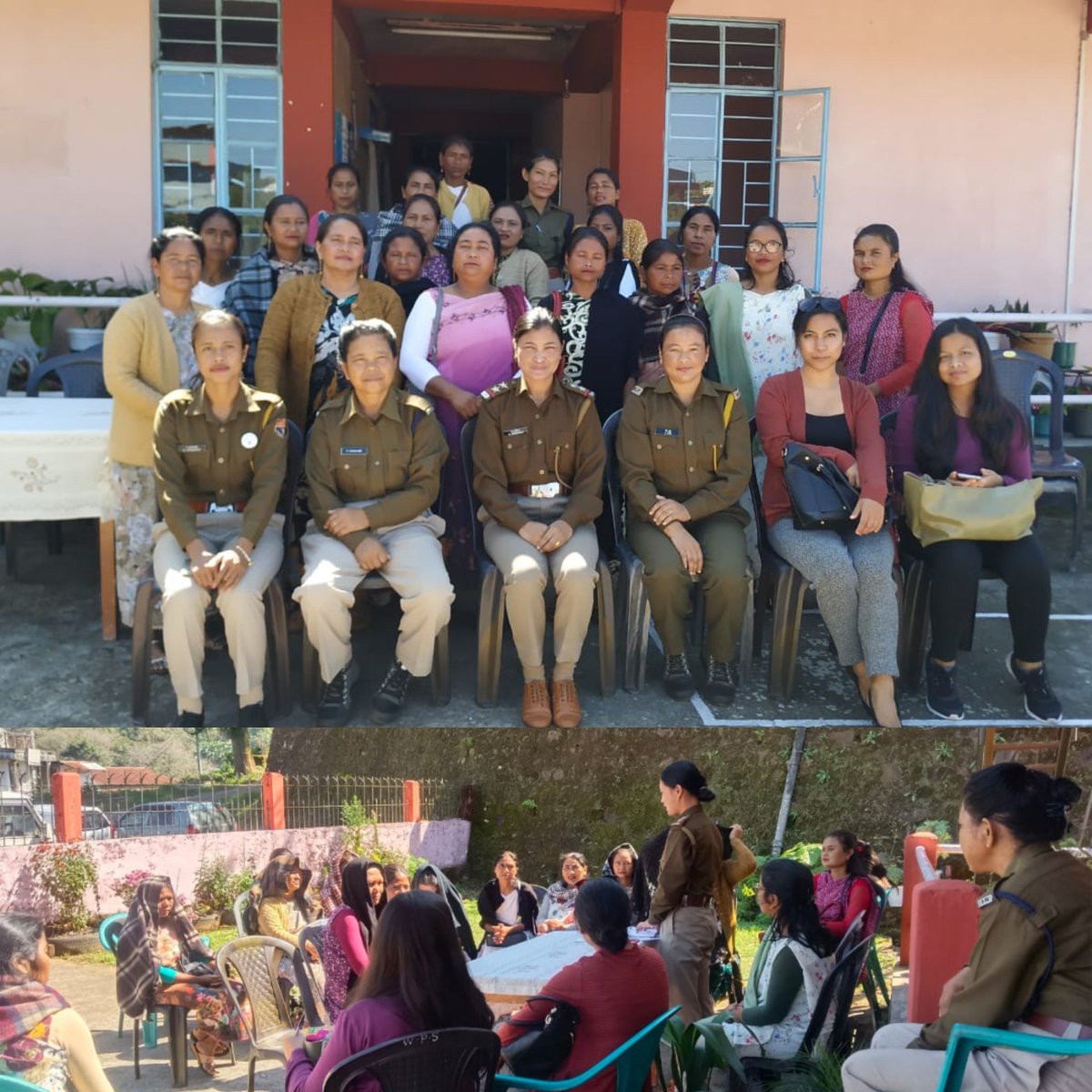 wkhpolice's tweet photo. An awareness program was held at Nongstoin Women Police Station together with North East Network (NEN) and local women leaders of Rambrai area on Police Public relationship role of Police in a Police Station and investigation procedure 

@MeghalayaPolice @lrbishnoiips
@NEN_India https://t.co/lwjKuFFtOG