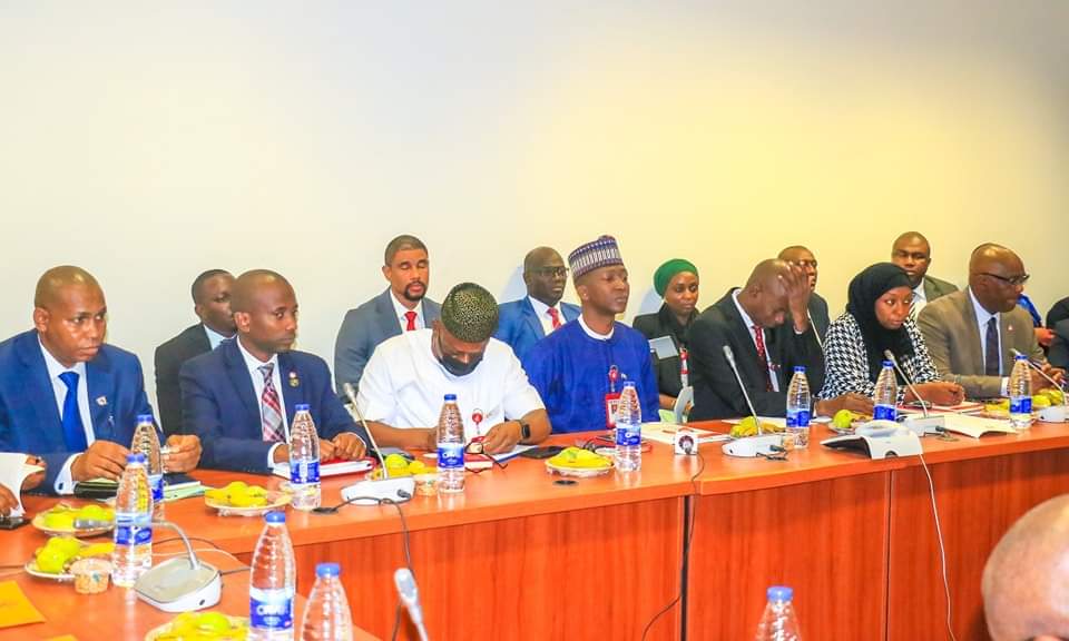 Yesterday, as the Chairman @NGRSenate Committee on Anti-corruption together will my vice chair - @WamakkoAliyu and members, we received presentations of the @officialEFCC 2022 Budget performance as well as the 2023 Budget proporsal. I was ecstatic at the performance level.