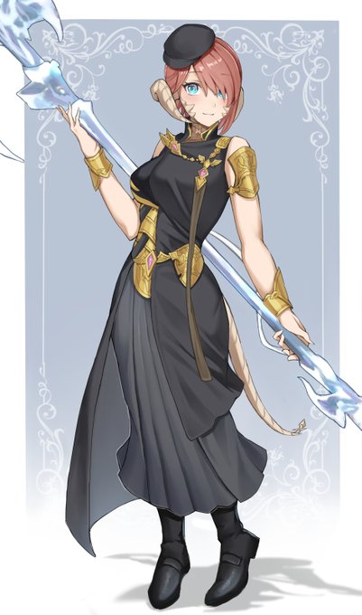 #FF14イラスト #アウラ #FF14art 