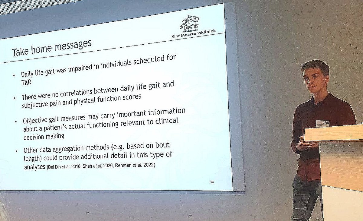 movingresearch's tweet image. Present @DayVvbn: colleague  @RBoekesteijn presenting results of baseline #sensordata in #TKP &amp;amp; healthy controls and keynote speaker @NoelKeijsers reflecting on 25 years of #HumanMovementResearch &quot;enjoy your PhD time!&quot;