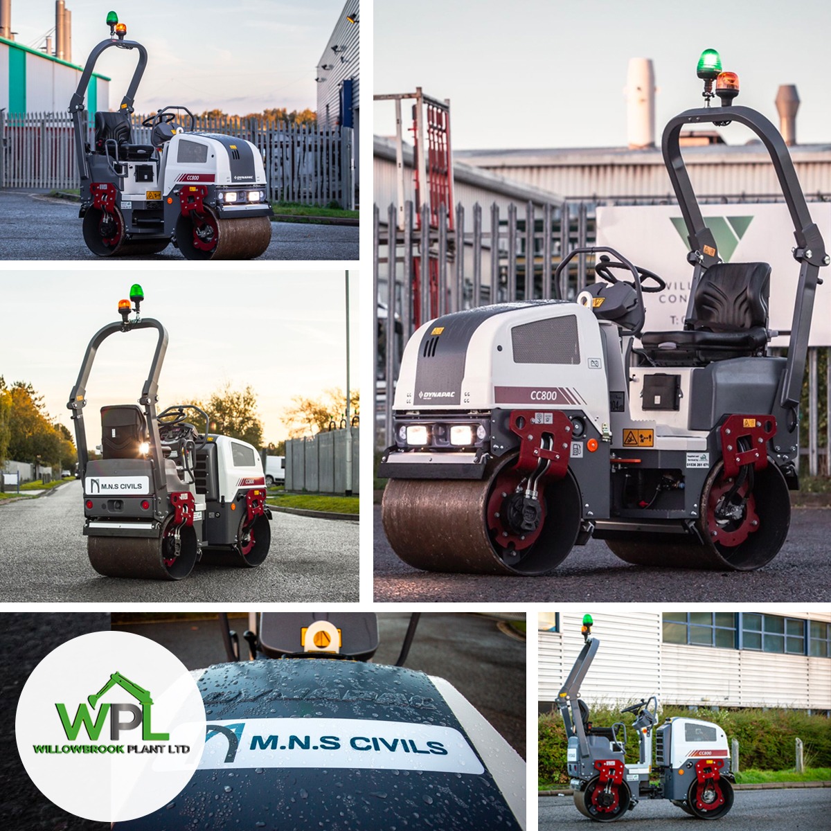 Another <a href="/DynapacUKLtd/">Dynapac UK Limited</a> Roller heading out today with this CC800 on the way to our customer MNS Civils Ltd. Many thanks to Martin and Niall for the business.