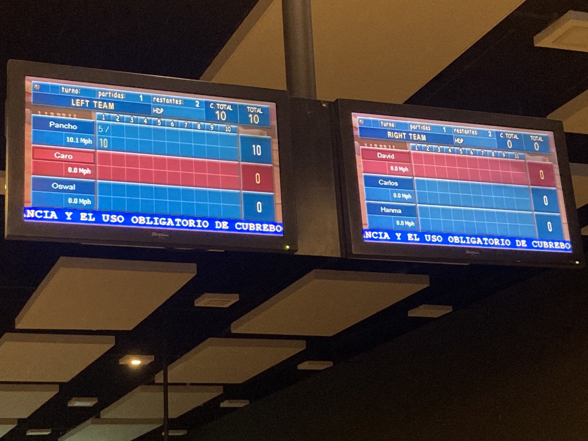 fpinerach's tweet photo. Team bonding activity (Leo’s quote) for GWP @CIMMYT @SaintPierreC , great bowling night thanks to @carlosarb12 and David Gonzalez https://t.co/i4zDzzsuLm