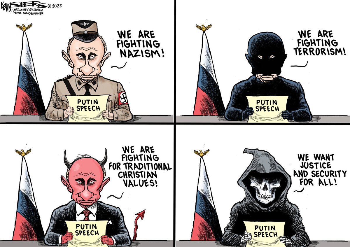 Biz_Ukraine_Mag's tweet photo. Why did Putin invade Ukraine? The Russian dictator keeps changing his story and people are starting to notice https://t.co/4wG95sIVIf