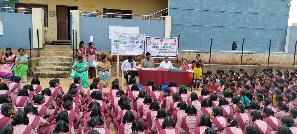 BhoothpurM's tweet photo. Bhoothpur_Municipality,Telangana is taking ahead its Swachhata campaign by embracing the participation of young champions. The ULB organized an awareness drive at the school level, educating children on the practice of #SourceSegregation
#harageelasookhaneela @cdmatelangana https://t.co/oxxaImUoXa