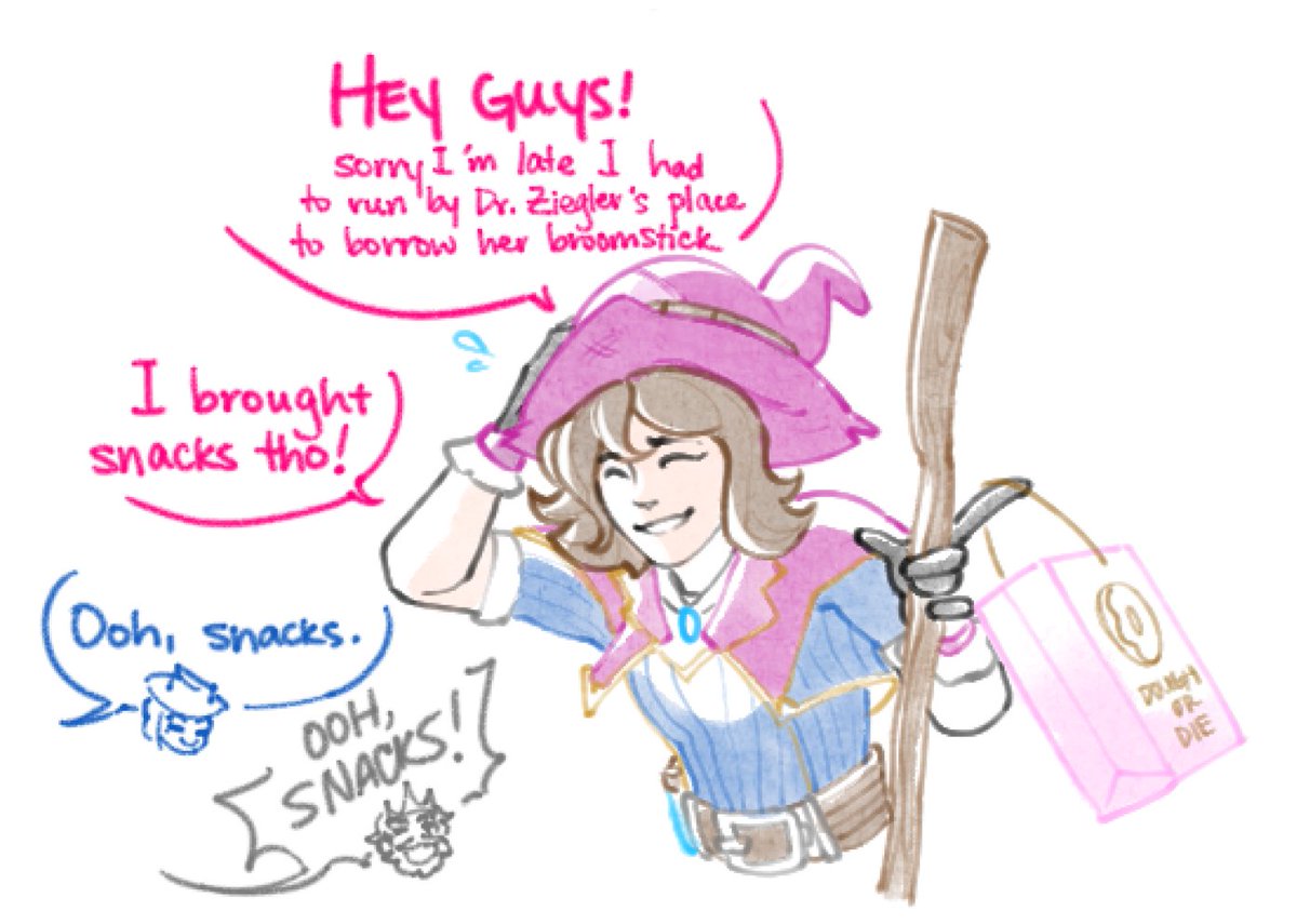 A2Ziegler's tweet photo. 27. spooky skins
forever fond of the idea that every junkenstein event is just a D&D game that reinhardt is running
#31DaysofOWLtober https://t.co/M2wvLVrYWp