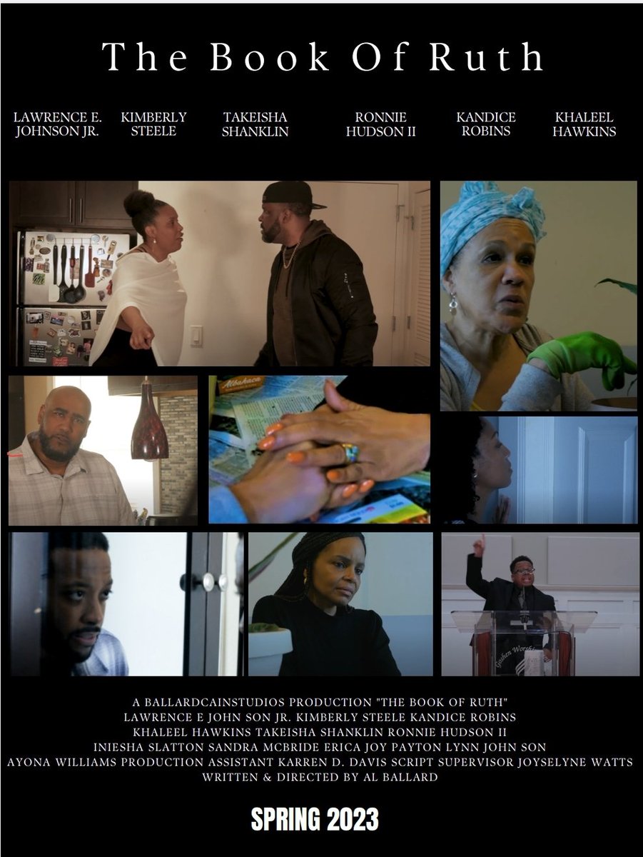 Alcainb1's tweet photo. Poster art by @writeforwhiskey #indiefilm #blackfilm #drama #faithbased #bcstudiosllc #Ruth #Christian https://t.co/IqlNQS95mj