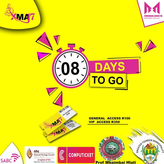 SABCPortal's tweet photo. #08DaysLeft to @Munghana 17th Xitsonga Music Award https://t.co/LNGz30ifOe