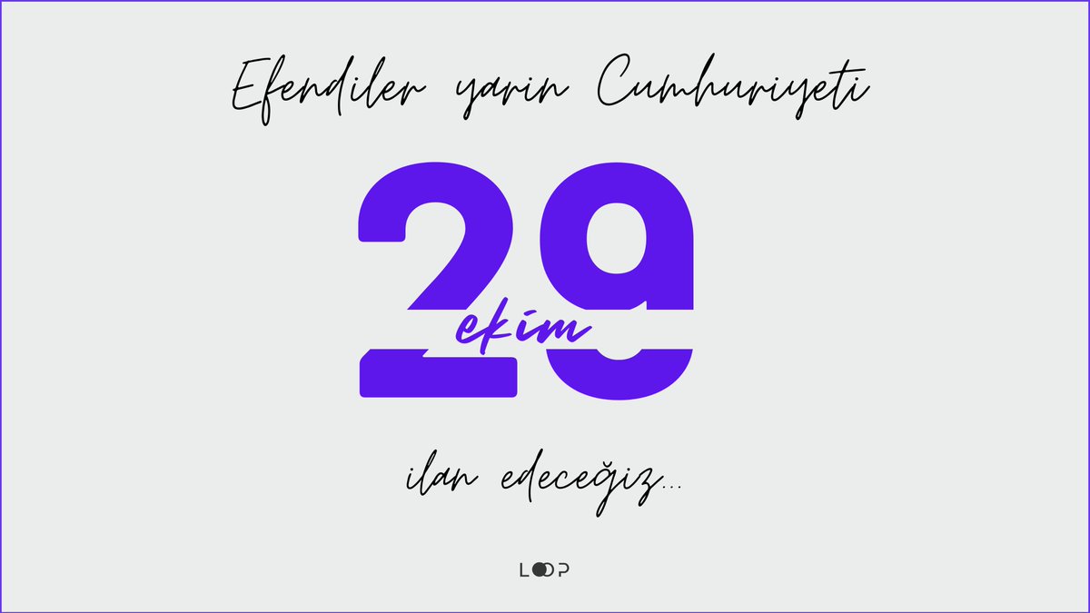 Ey yükselen yeni nesil! İstikbal sizsiniz. Cumhuriyeti biz kurduk, onu yükseltecek ve yaşatacak sizsiniz.

"Türk ulusu büyüktür. Özgürlüğü ve barışı sever. Canı pahasına da olsa, Cumhuriyeti sonsuza kadar yaşatacak güçtedir. Ve yaşatacaktır... Mustafa Kemal Atatürk #29Ekim 🇹🇷