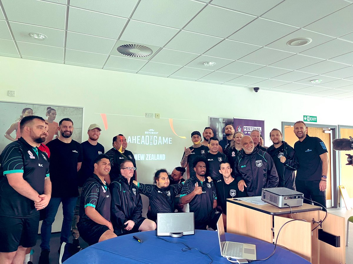 “Men don’t talk.” We hear this phrase, but the opposite happened when the 4 nations competing in the @RLWC2021 #PDRLWorldCup took part in a @MovemberUK’s #mentalfitness workshop. Such a powerful day full of camaraderie and laughter but also vulnerability and support.
